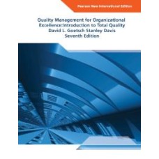 Quality Management for Organizational Excellence: Introduction to Total Quality, Pearson New International Edition eBook