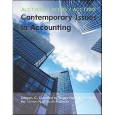 Contemporary issues in accounting